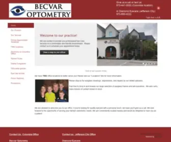 BecVaroptometry.com(Becvar Optometry) Screenshot