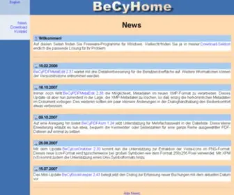 Becyhome.de(News) Screenshot