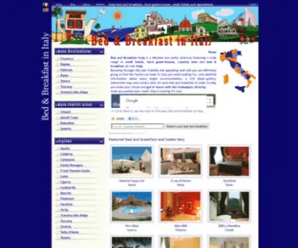 Bed-AND-Breakfast-Italy.com(Bed AND Breakfast Italy) Screenshot