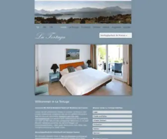 Bed-Breakfast-Wellness.ch(Willkommen in La Tortuga) Screenshot