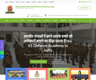 Beda4India.com(BEDA Bajrang Educational Defence Academy) Screenshot