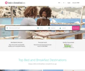 Bedandbreakfast.eu(Bed and Breakfast) Screenshot