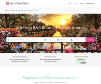 Bedandbreakfast.nl(Bed and Breakfast) Screenshot