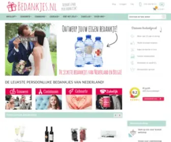 Bedankjes.nl(1 en snel geleverd) Screenshot
