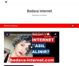 Bedava-Internet.com(Bedava internet) Screenshot