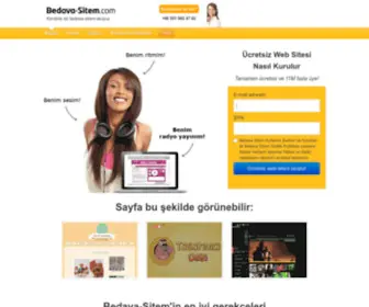 Bedava-Sitem.com(Bedava Site Kur: Ücretsiz Web Sitesi Nasıl Kurulur) Screenshot