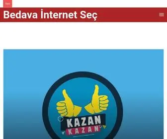 Bedavainternetci.com(Turkcell, Vodafone, T) Screenshot