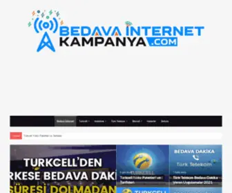 Bedavainternetkampanya.com(Ana Sayfa) Screenshot