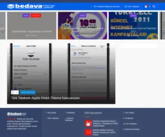 Bedavainternetpaketi.com(Bedava internet paketi 2023) Screenshot