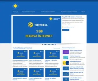 Bedavainternetpaketi.net(Ekonomi ve Teknoloji Portal) Screenshot