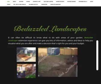 Bedazzledlandscapes.com.au(Decking, Paving, Synthetic Grass and Landscaping, Melbourne Victoria Northern Suburbs) Screenshot