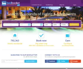 Bedbooker.com(Hotel Bookings Online) Screenshot