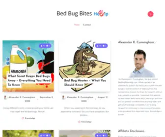 Bedbugbiteshelp.com(Bed Bug Bites Treatment) Screenshot