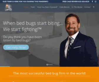 Bedbuglegalcontrol.com(My Bed Bug Lawyer) Screenshot