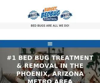 Bedbugsphoenix.com(Budget Bed Bug) Screenshot