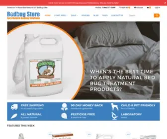 Bedbugstore.com(The Bed Bug Store) Screenshot