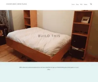 Beddeskplans.com(Hidden Bed) Screenshot
