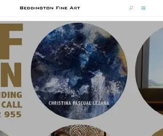 Beddingtonfineart.com(Galerie Beddington Fine Art Bargemon) Screenshot