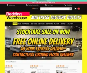 Beddingwarehouse.com.au(Mattress Sale) Screenshot