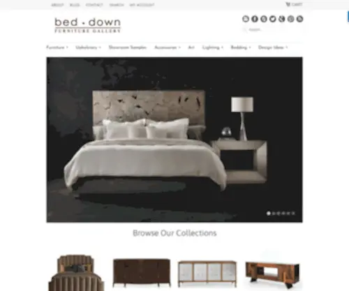 Beddown.com(Bed Down Furniture Gallery) Screenshot