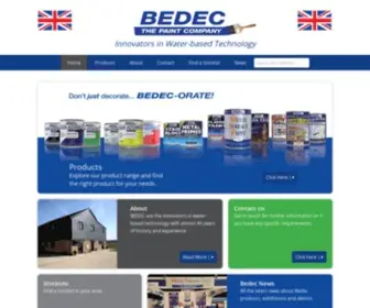 Bedec.co.uk(Home) Screenshot