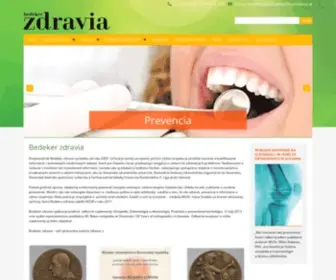 Bedekerzdravia.sk(O nás) Screenshot