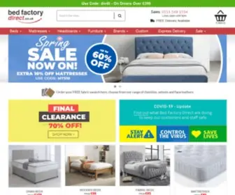 Bedfactorydirect.co.uk(Cheap Beds For Sale) Screenshot