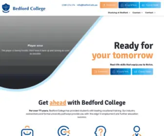 Bedford.edu.au(Bedford College) Screenshot