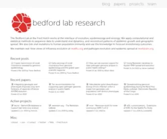 Bedford.io(Bedford lab) Screenshot