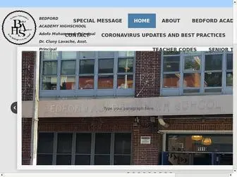 Bedfordacademyhs.org(Bedfordacademyhs) Screenshot