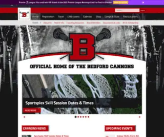 Bedfordcannons.org(Bedfordcannons) Screenshot