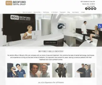 Bedforddental.com(Cosmetic Dentist in Beverly Hills Los Angeles) Screenshot