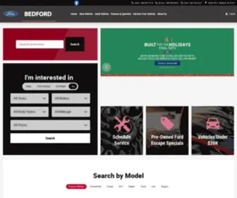 Bedfordfordinc.net(Bedford Ford) Screenshot