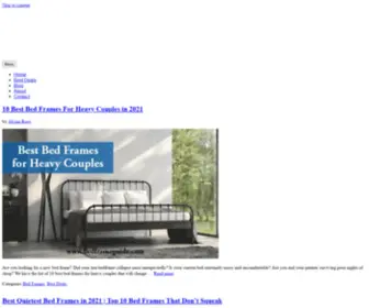 Bedframeguide.com(Bed Frame & Box Spring Buying Guide) Screenshot