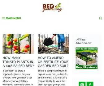 Bedgardening.com(Learn Raised Bed Gardening) Screenshot