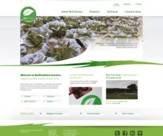 Bedgrow.co.uk(Bedfordshire Growers) Screenshot