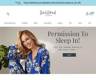 Bedheadpjs.com(Bedhead Pajamas) Screenshot