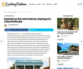 Bedincuba.com(Experience the real Cuba by staying at a Casa Particular) Screenshot