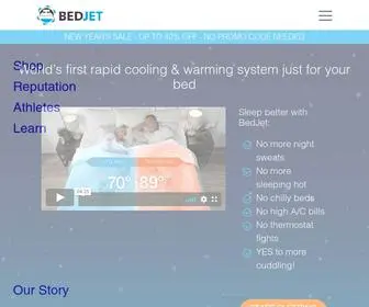 Bedjet.com(Discover the BedJet®) Screenshot