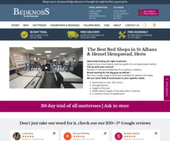 Bedknobsherts.co.uk(BED SALE at Bed Knobs) Screenshot