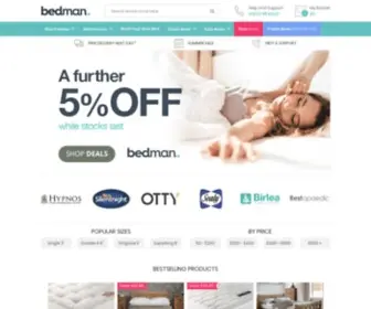 Bedman.co.uk(Your Go To Bed Experts For Mattresses and Bed Frames) Screenshot