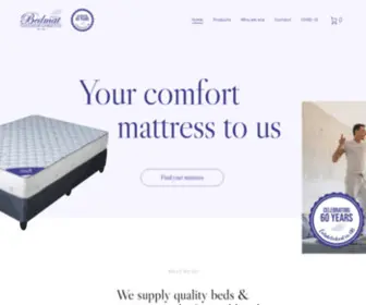 Bedmat.co.za(Your comfort mattress to us) Screenshot