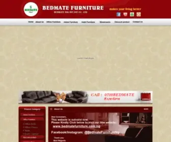 Bedmatefurniture.net(BEDMATE NIG INT ENT CO) Screenshot