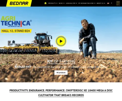 Bednar.com(BEDNAR FMT) Screenshot