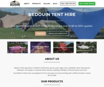 Bedouintents.com.au(Bedouin Tents) Screenshot