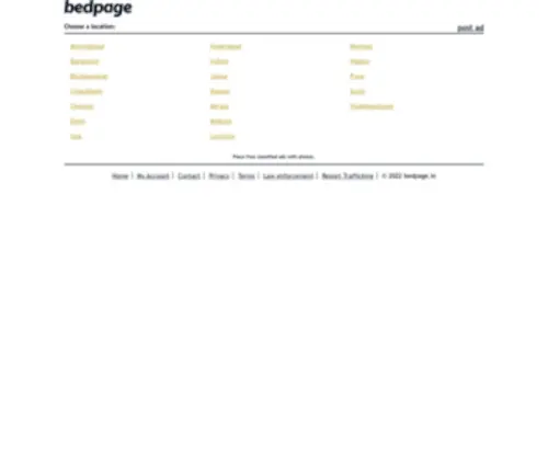 Bedpage.in(Free classifieds) Screenshot