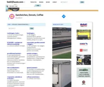 BedrijFsauto.com(Catalogus transportmaterieel) Screenshot