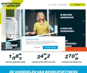BedrijFsfitnessnederland.nl(Een gezonde zaak) Screenshot