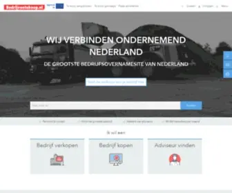 BedrijVentekoop.nl(#1 in bedrijfsovernames) Screenshot