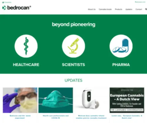 Bedrocan.ca(Bedrocan) Screenshot